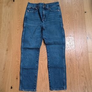 J. Crew Women's Straight Blue Jeans